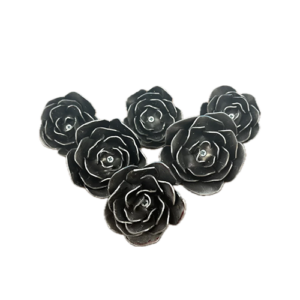 Hand Cut Lead 3D roses